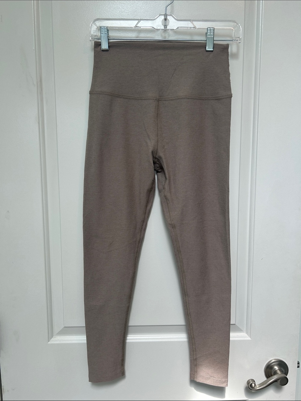 Beyond Yoga High-Waist Taupe Leggings